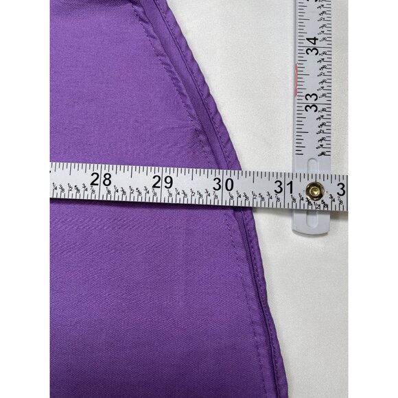Van Heusen SKU 7587 Mens Purple Long Sleeve Button Down Shirt Size 17.5 - Picture 6 of 11
